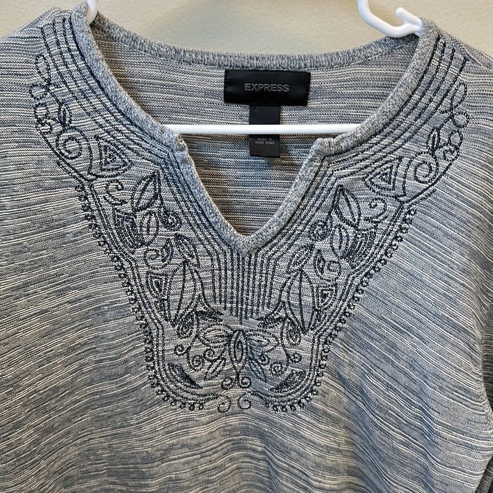 Express Moroccan Style BOHO men’s top size small